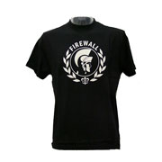 BENLEE FIREWALL Men Camiseta Negra T-Shirt 
