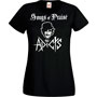 Diseño de la camiseta THE ADICTS Songs of Praise 1