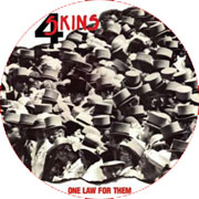 4 SKINS One Law For Them PICTURE EP LIMITED EDITION
