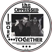 THE OPPRESSED Victims / Work Together PICTURE EP LIMITED EDITION