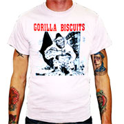 GORILLA BISCUITS White T-shirt
