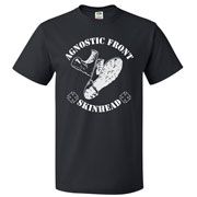 Diseño de la camiseta AGNOSTIC FRONT Skinhead Boots T-shirt