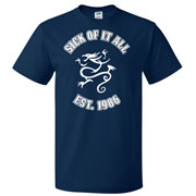 Diseño camiseta SICK OF IT ALL Est 1986 T-shirt