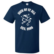 SICK OF IT ALL Est 1986 T-shirt artwork