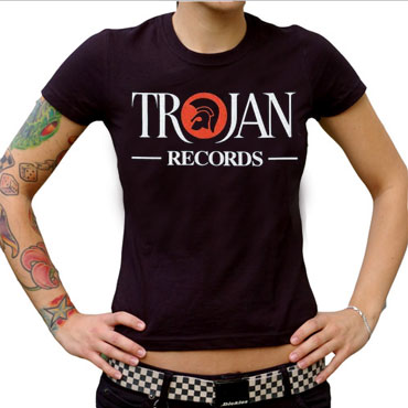 TROJAN RECORDS Logo GIRL T-shirt / Camiseta