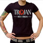 TROJAN RECORDS Logo GIRL T-shirt / Camiseta 1