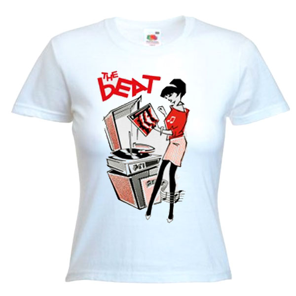 Picture of THE BEAT Ska Girl Ladies Tshirt 1