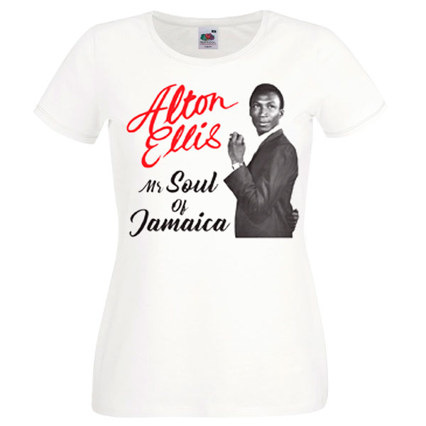 Diseño de la camiseta de chica ALTON ELLIS Mr Soul T-shirt 1