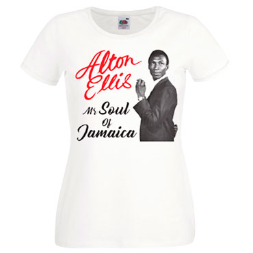 Diseño de la camiseta de chica ALTON ELLIS Mr Soul T-shirt