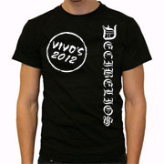 DECIBELIOS Vivos 2012 T-shirt / Camiseta