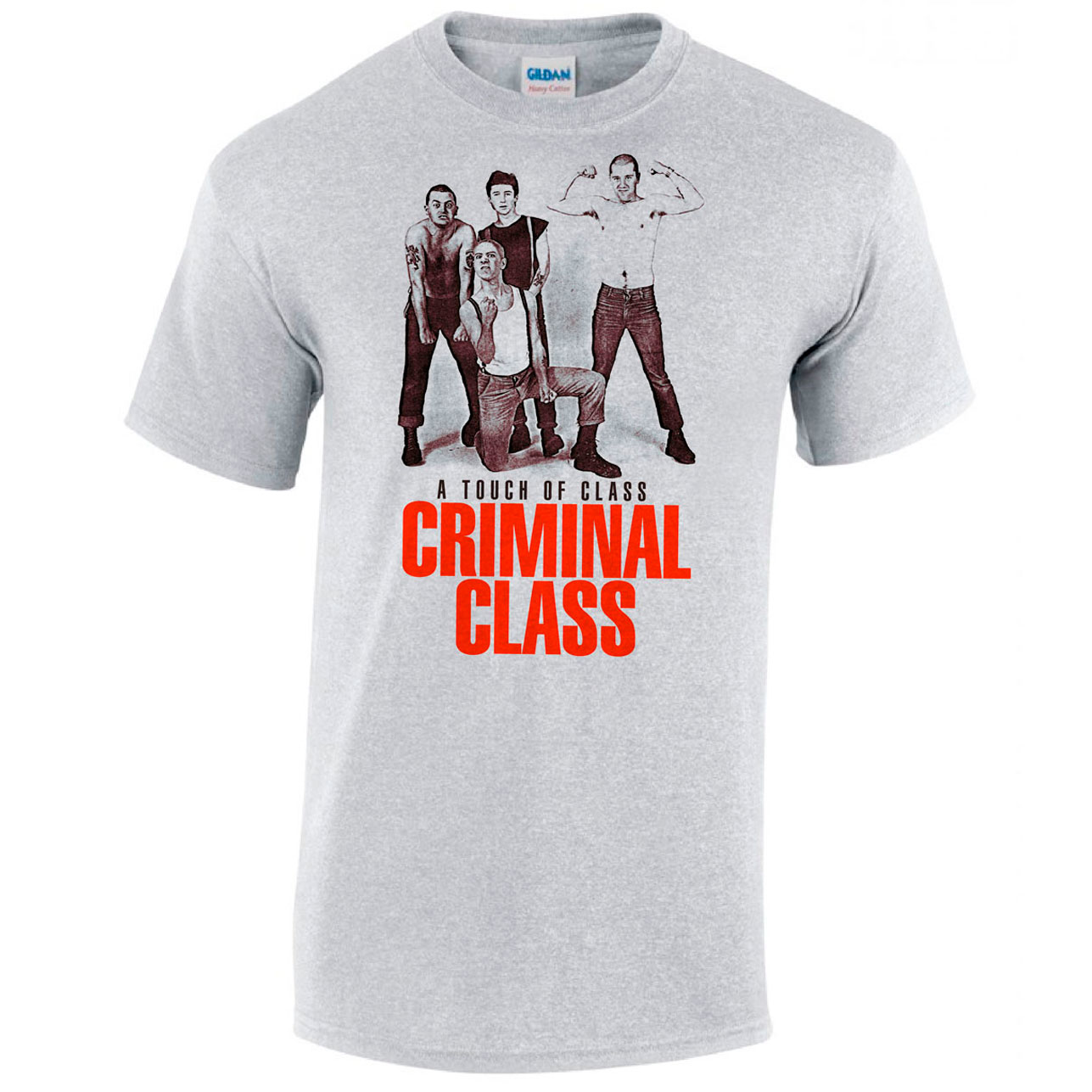 CRIMINAL CLASS A Touch of Class Grey Tshirt picture 1