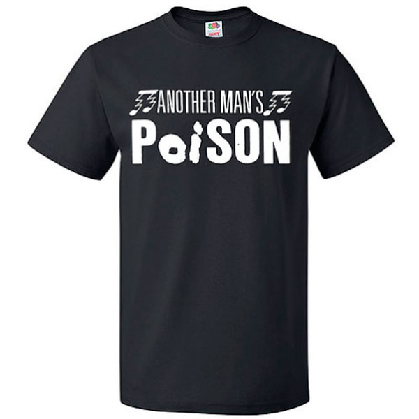Artwork for ANOTHER MAN'S POISON Logo T-shirt 1