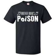 Diseño de la camiseta ANOTHER MAN'S POISON Logo