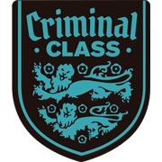 Imagen del parche bordado de CRIMINAL CLASS England 