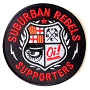 SUBURBAN REBELS Supporters Patch design