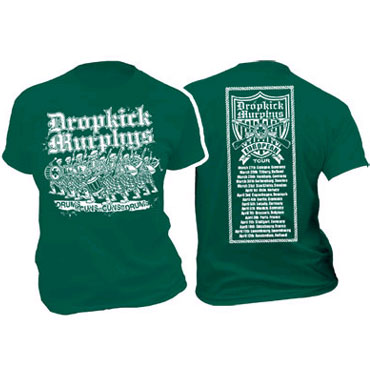 DROPKICK MURPHYS Piperparade Girl T-shirt