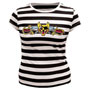THIRTYSIX Pirate Cat Stripes Girl T-shirt / Camiseta de chica a rallas 1
