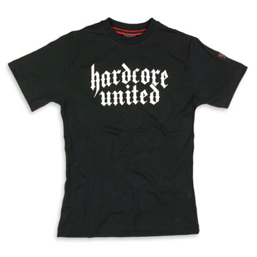 HARDCORE UNITED Slim Fit CLASSIC T-shirt Hardcore United Black