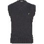 KW KNIT VEST PRINCE Black with embroidery / HOOLIGAN STREETWEAR 1
