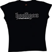 TS Old School black / Camiseta de chica negra