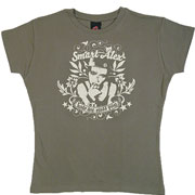 TS Smart olive / Camiseta de chica oliva