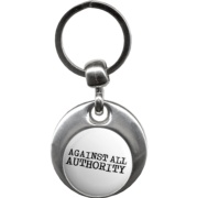AGAINST ALL AUTHORITY Llavero/Keyring