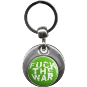 FUCK THE WAR Llavero/Keyring