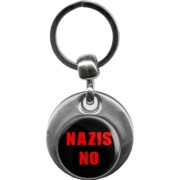 picture of NAZIS NO Keyring