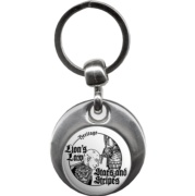 picture of LIONS LAW STARS AND STRIPES Keyring