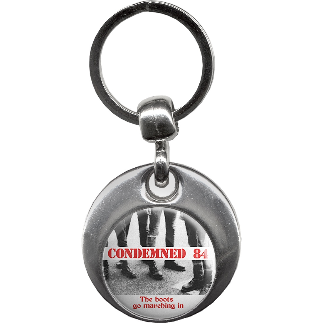 picture of CONDEMNED 84 The Boots go marching in Keyring
