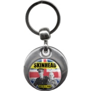 picture of SKINHEAD Arrested and Proud Keyring