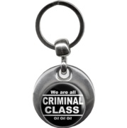 imagen de llavero CRIMINAL CLASS We are all criminal