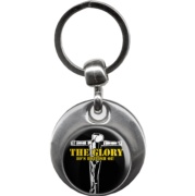 picture of THE GLORY Crucified skin black Keyring