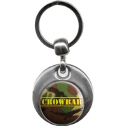 picture of CROWBAR Camou Hippy Punks Keyring