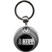 picture of RUNNIN RIOT Save the vinyl black Keyring