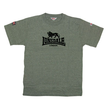 LONSDALE SMITH T-Shirt Mearl Grey 110001 - Lonsdale London