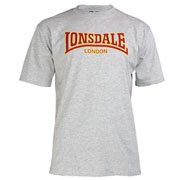 LONSDALE CLASSIC T-Shirt Marl Grey 110569 - Lonsdale London