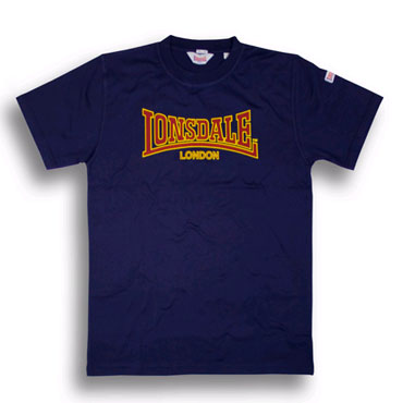 classic slimfit azul marino camiseta lonsdale