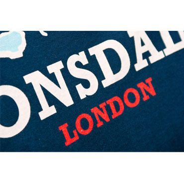 LONSDALE Slim Fit T-Shirt AIDEN Navy 5
