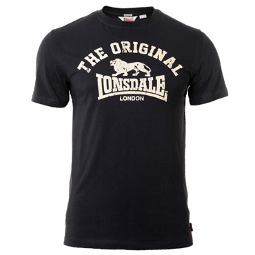 LONSDALE The Original Black T-shirt LO112048 - Lonsdale London