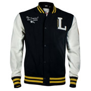 LONSDALE Zipsweat College CAMPUS Black/Negro PRODUCTO EN LIQUIDACIÓN