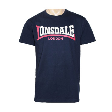 LONSDALE Camiseta TWO TONE Azul Marino - Lonsdale London