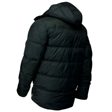 LONSDALE Hooded Padded Winterjacket DARREN Black 3