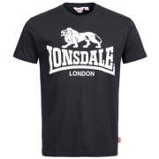 Imagen LONSDALE CAOL T-Shirt Black