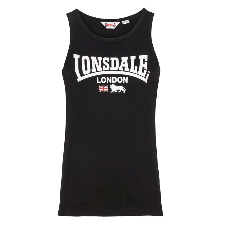 T-shirt LONSDALE BRASTED Men Slim Fit Singlet Black 1