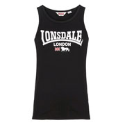 T-shirt LONSDALE BRASTED Men Slim Fit Singlet Black