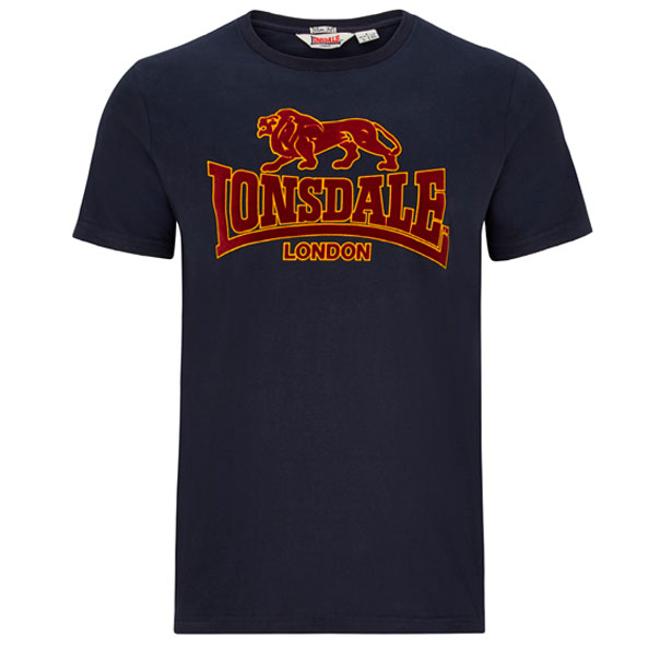 LONSDALE CAMBER Men Slim Fit T-Shirt NAVY 1