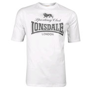 LONSDALE SPORTING CLUB T-shirt White 118018 - Lonsdale London
