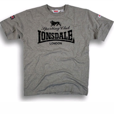 LONSDALE Sporting Club T-Shirt Grey
