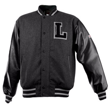 LONSDALE OXFORD Baseball Jacket Anthracite 118025 - Lonsdale London